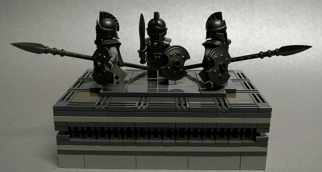 LEGO MOC of the Week - Achilles Victory at Troy by AC Pin