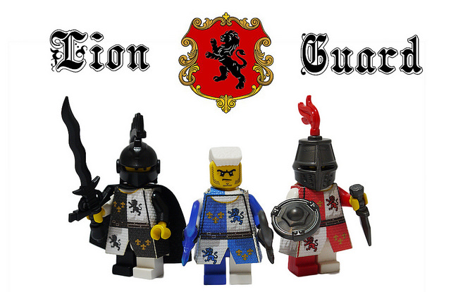 Custom LEGO Minifigure of the Week - Lion Guard by Moqi Woqi