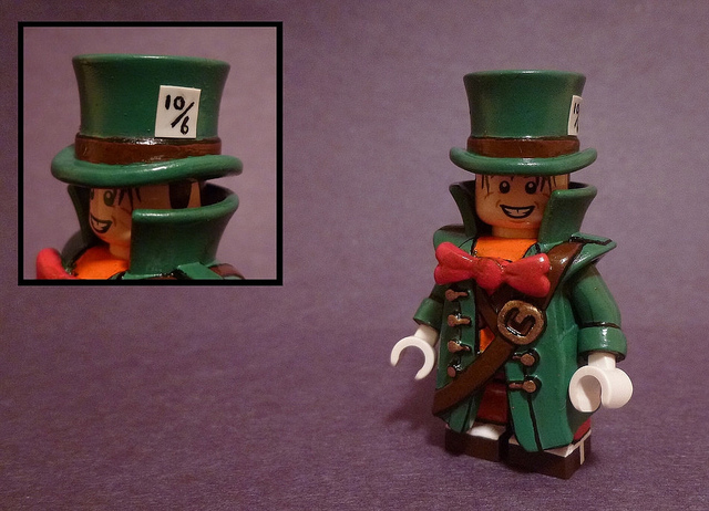 Custom LEGO Minifigure of the Week - Mad Hatter by TheMooseFigs