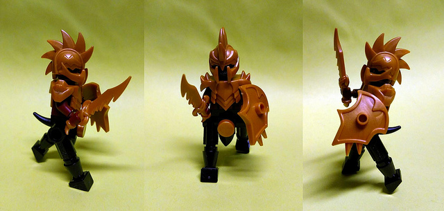 Custom LEGO Minifigure of the Week - Underworld Warrior by AC Pin