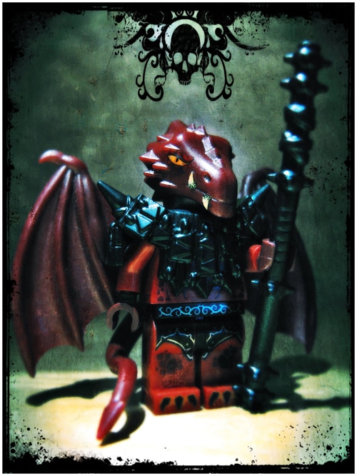Custom LEGO Minifigure of the Week - Draconian by KlyphRa