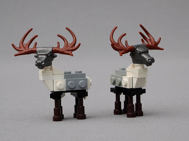 Custom LEGO Accessory Spotlight - Moose Antlers