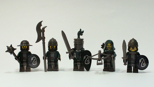 Custom LEGO Minifigure of the Week - Die Kreuzottern by 11inthewoods