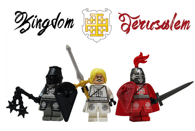 Custom LEGO Minifigure of the Week - The Knights of Jerusalem by Moqi Woqi