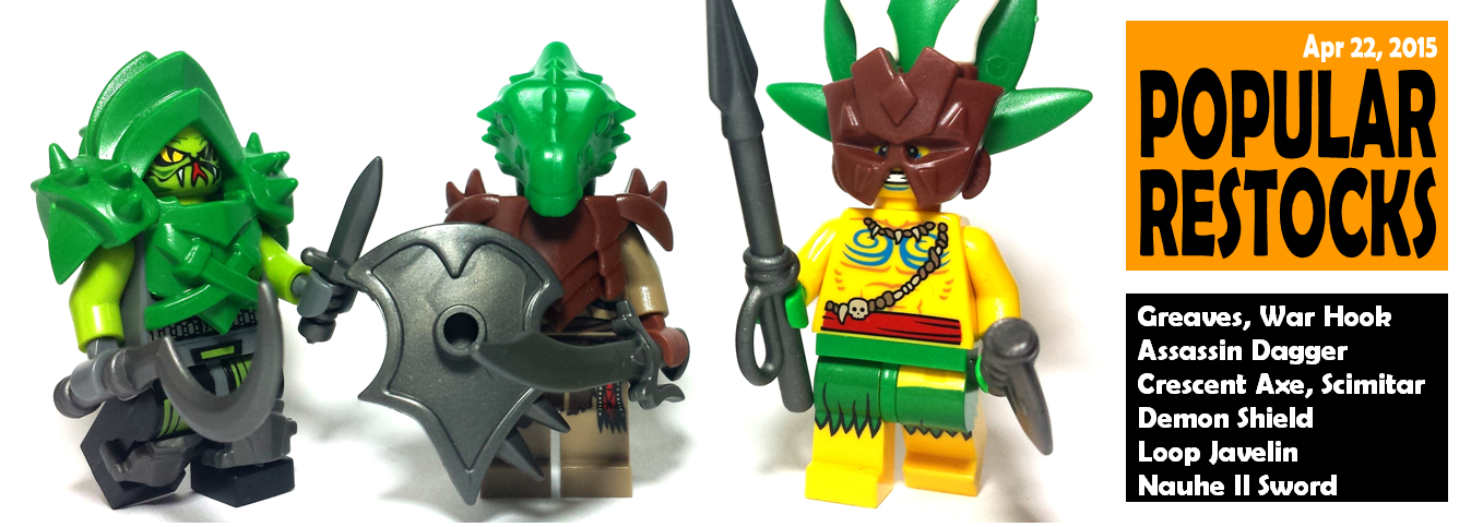 popular custom lego accessories are now back in stock