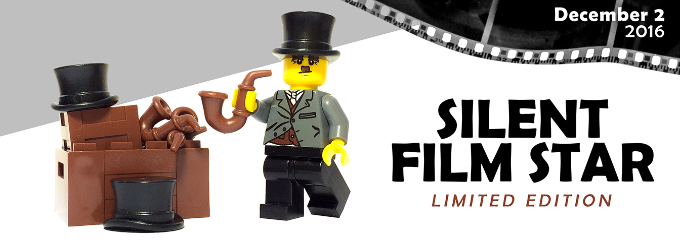 Limited Edition Silent Film Star Minifigure
