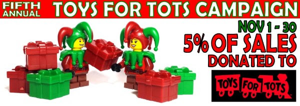 lego charity - toys for tots