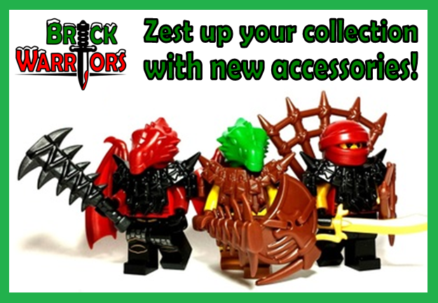 holiday gift guide - custom lego lizardman accessories