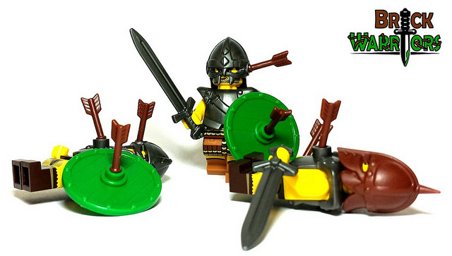 Custom LEGO Accessory Spotlight - Arrow Half