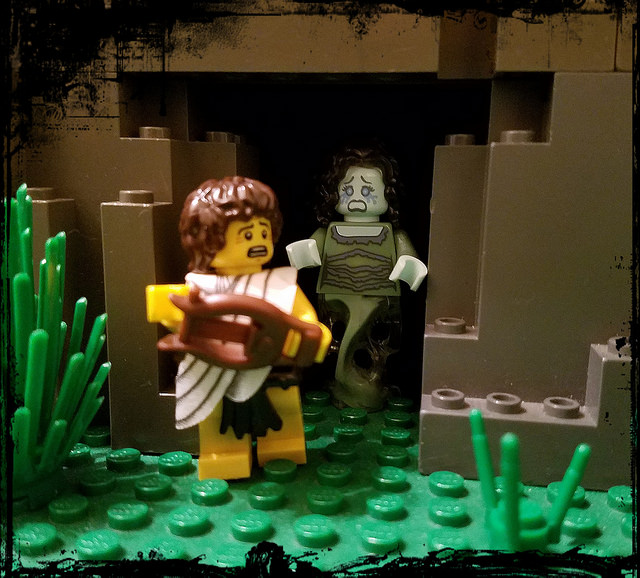 Custom LEGO Minifigure of the Week - Orpheus by Anna Terry