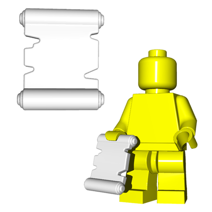 Custom LEGO Accessory Spotlight - Scroll