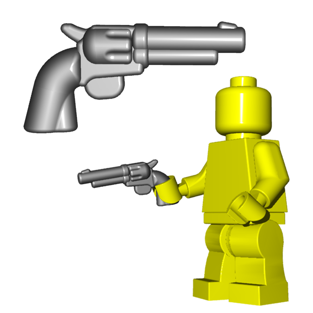 Custom LEGO Gun Highlight - Six Shooter