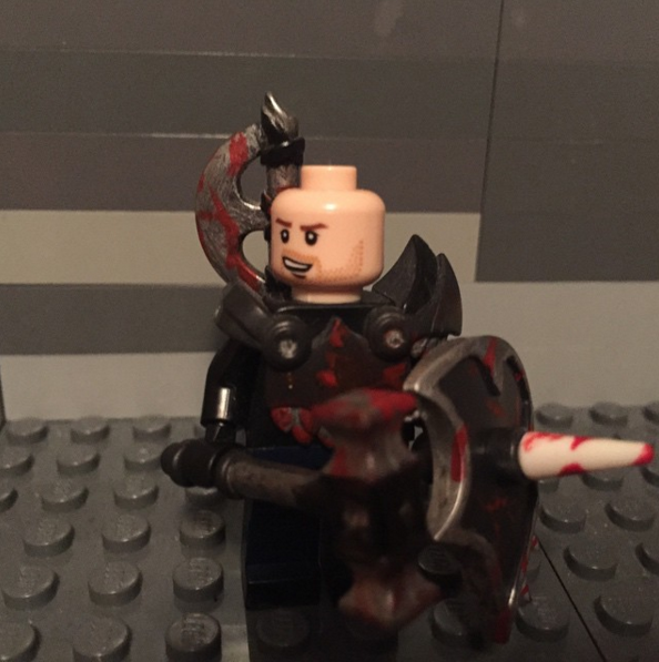 Custom LEGO Minifigure of the Week - Weapon of Choice by @minusblindfold87