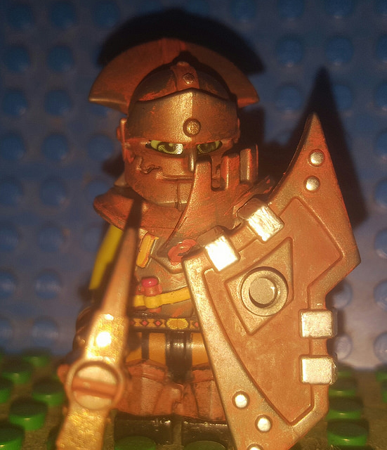 Custom LEGO Minifigure of the Week - Orc Chief by Michael Erz Engel