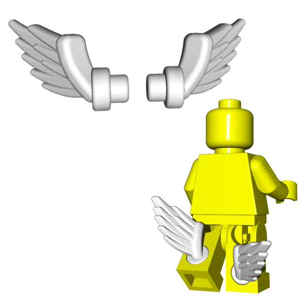 Custom LEGO Accessory Spotlight - Boot Wings