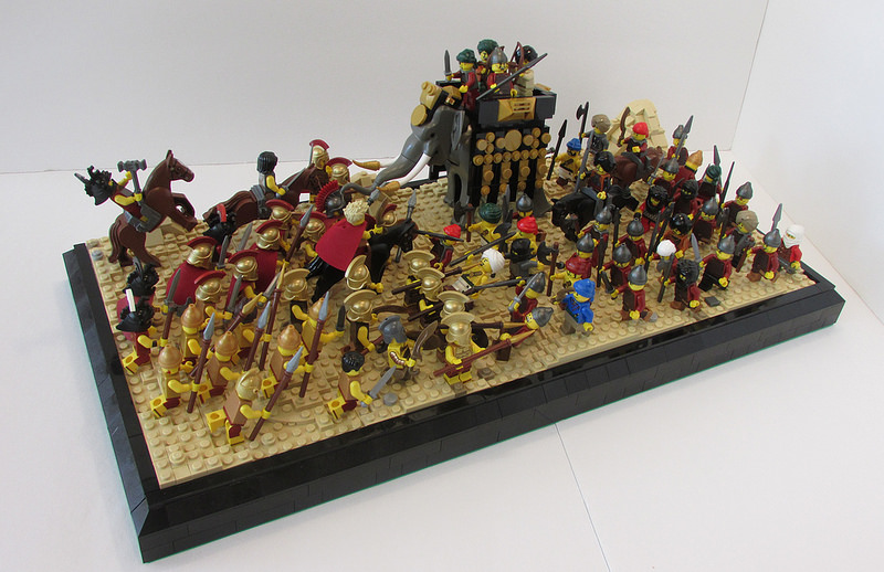 LEGO MOC of the Week - Battle of Gaugamela, 331 BC