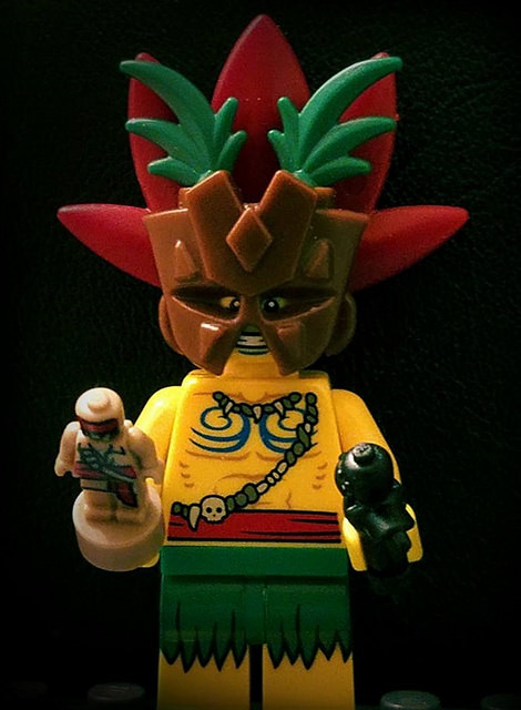 Custom LEGO Minifigure of the Week - Sangoma by Anna Terry