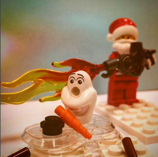 Custom LEGO Minifigure of the Week - Let It Go by @funsize1984