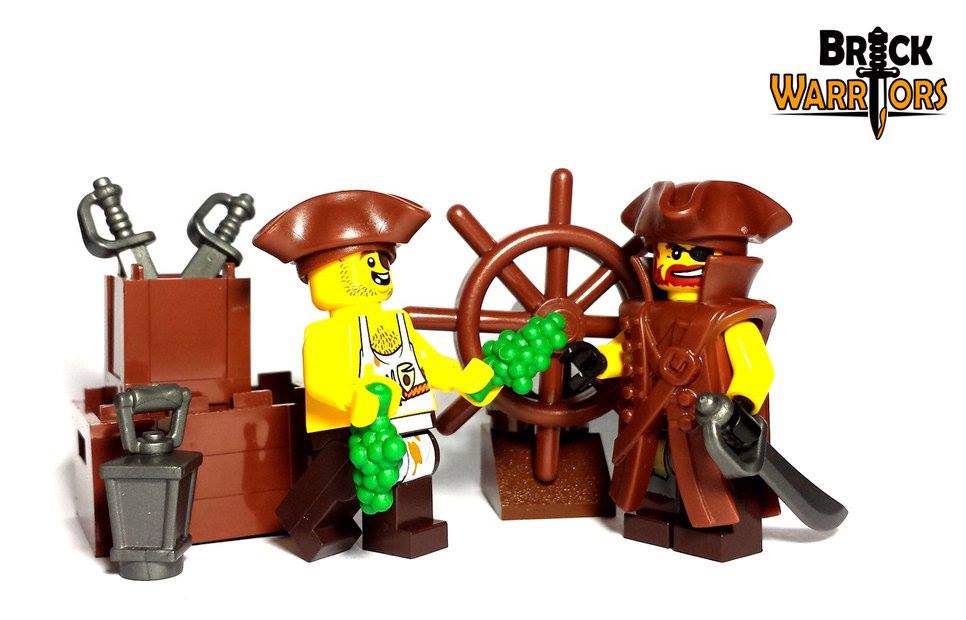 new custom lego pirate coate