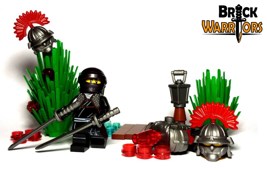 custom lego samurai accessories