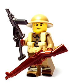 British WW2 Custom Lego Guns
