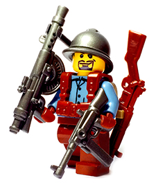 France WW2 Custom Lego Guns