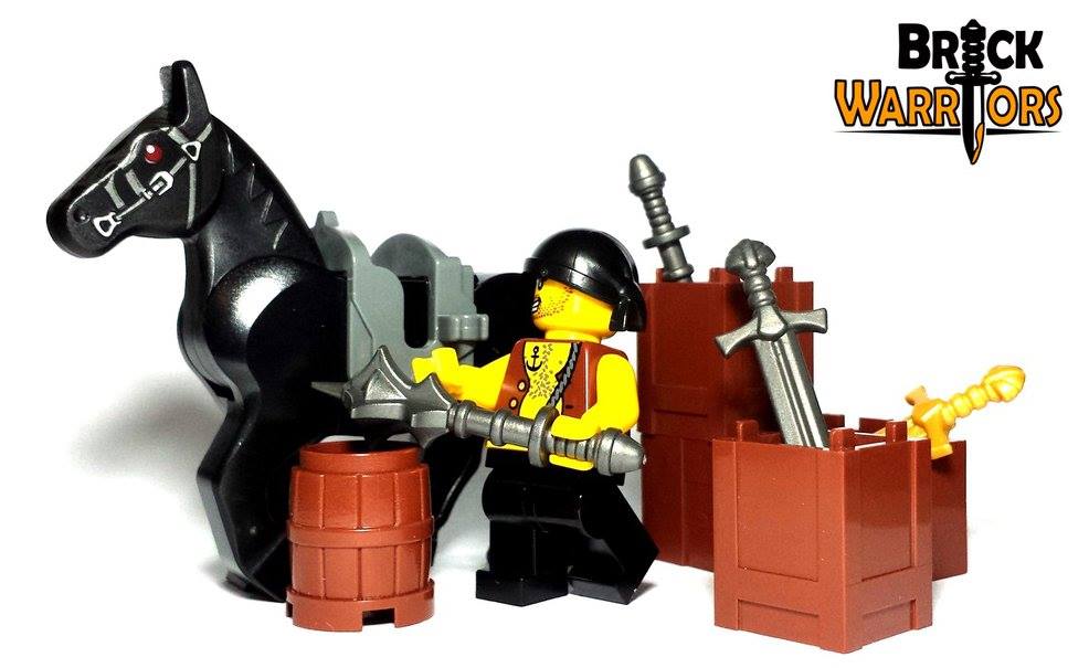 Prepping the Steed - New Custom Lego Weapon Revealed!