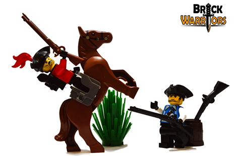 new custom lego gun revealed - red coats