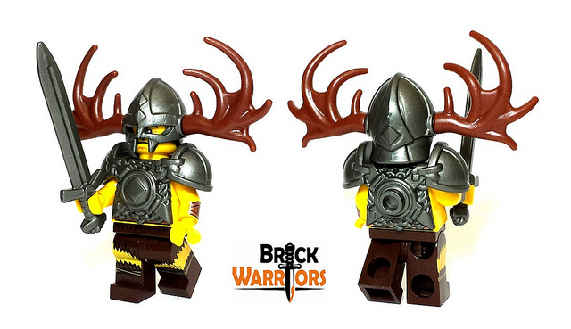 Custom LEGO Helmet Spotlight - Viking Helmet