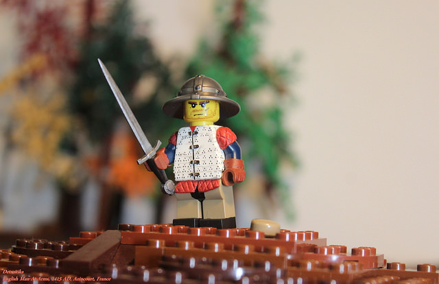 Custom LEGO Minifigure of the Week - English Man-At-Arms by Tanner Jon A.