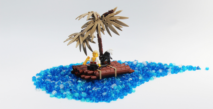 LEGO MOC of the Week - Drifting Out to Sea by Mark of Falworth