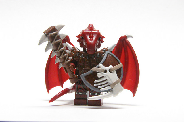 Custom LEGO Minifigure of the Week - Dragon Soldier
