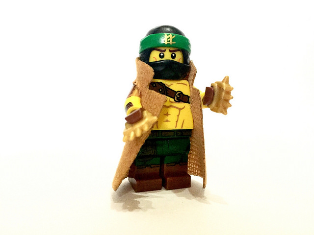 Custom LEGO Minifigure of the Week - Tinjou by bayu nugroho