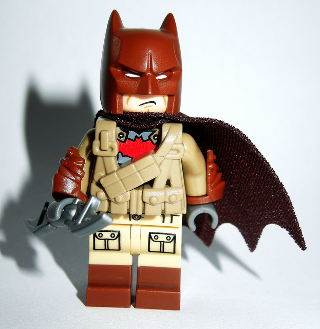 DESERT SOLDIER BATMAN CUSTOM LEGO 