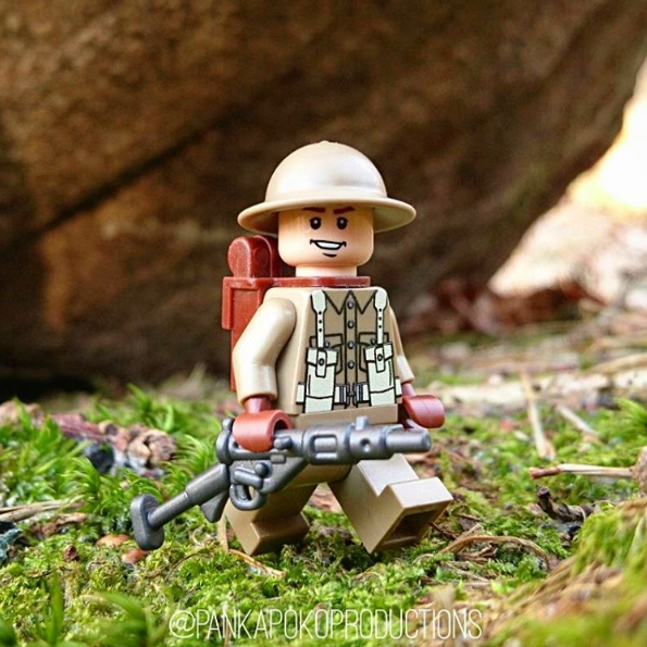 Custom LEGO Minifigure of the Week - British Soldier by pankapokoproductions