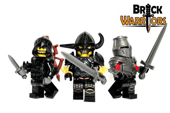 Custom LEGO Armor Spotlight - Bladed Vambraces