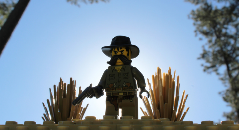 Custom LEGO Minifigure of the Week - Shoot 'Em Up Shane by Mark of Falworth