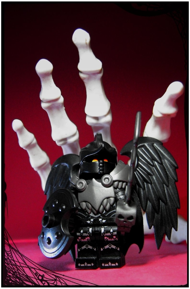 Custom LEGO Minifigure of the Week - Death Knight by KlyphRa