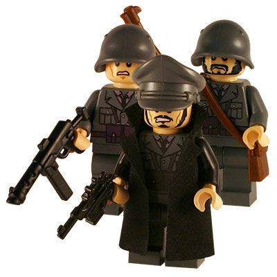 Custom LEGO Minifigure of the Week - WW2 Italian 3 Man Squad