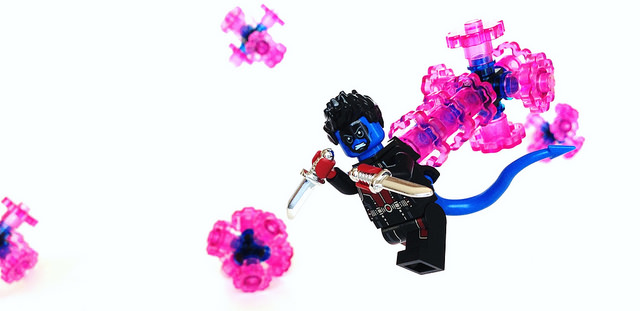 Custom LEGO Minifigure of the Week - Nightcrawler by Tim Lydy