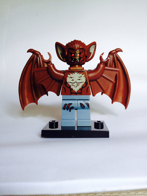 Custom LEGO Minifigure of the Week - Man-Bat by Rivermaster83