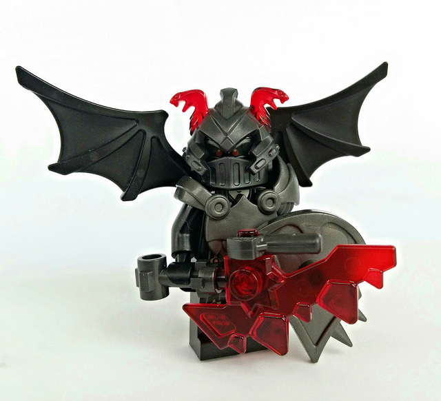 Custom LEGO Minifigure of the Week - The Lord of Iron by slight.of.brick