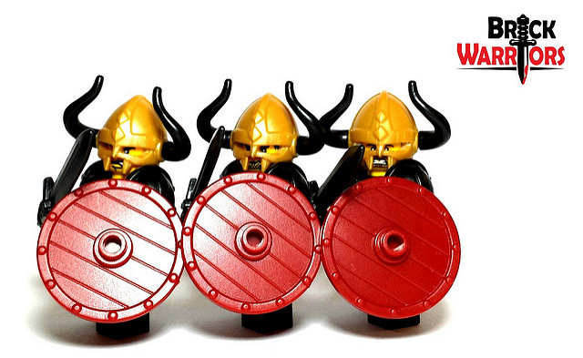 Custom LEGO Shield Spotlight - Viking Shield