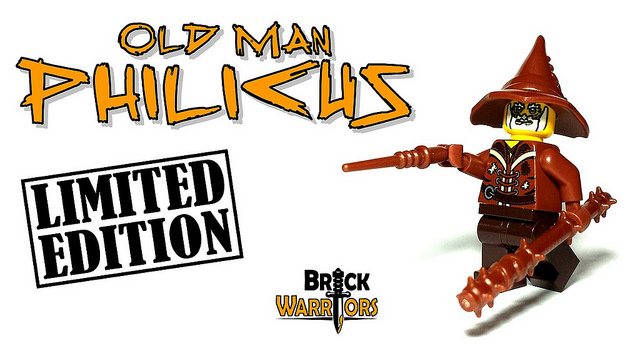 Custom LEGO Minifigure of the Week - Old Man Philicus