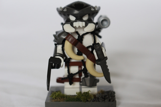 Custom LEGO Minifigure of the Week - Ghost Predator by Joey G