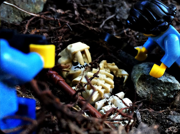 Custom LEGO Minifigure of the Week - The Dig by @cblakeley