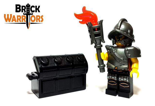 Custom LEGO Accessory Spotlight - Metal Torch