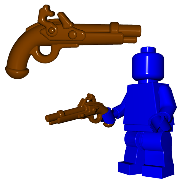Custom LEGO Gun Highlight - Flintlock Pistol