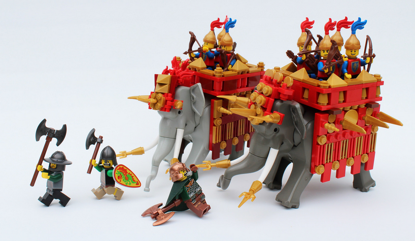 Loreesi War Elephants by Mark of Falworth