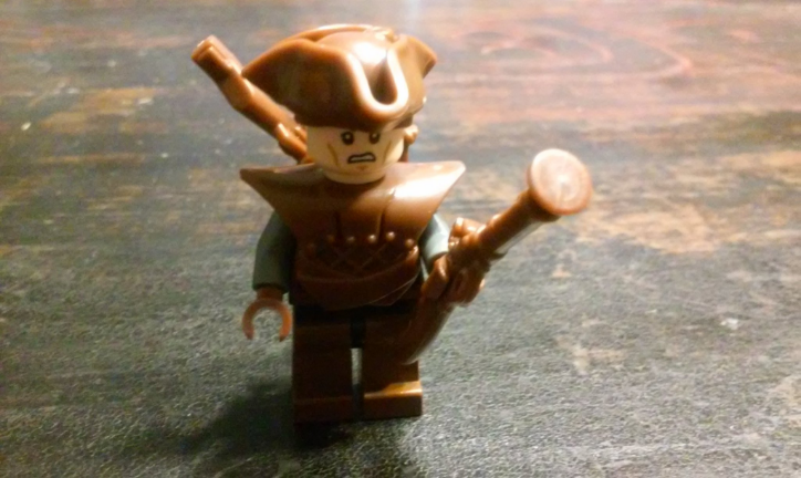 Custom LEGO Minifigure of the Week - Pirate Adventurer by @tragic75